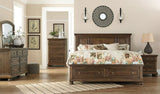Flynnter Queen Panel Bed with Dresser Mirror and Nightstand