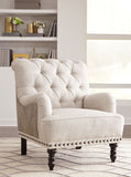 Tartonelle- Ivory/Taupe Accent Chair - Ashley shop at  Regency Furniture