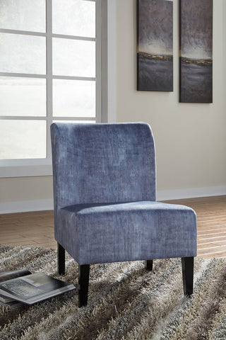 Triptis- Denim Accent Chair - Ashley shop at  Regency Furniture