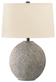 Harif Beige Paper Table Lamp