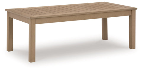 Hallow Creek Driftwood Rectangular Cocktail Table