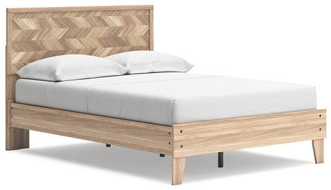 Battelle Tan Six Drawer Dresser