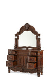 Windsor Court Dresser with Mirror Vintage Fruitwood