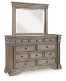 Blairhurst Light Grayish Brown Dresser And Mirror