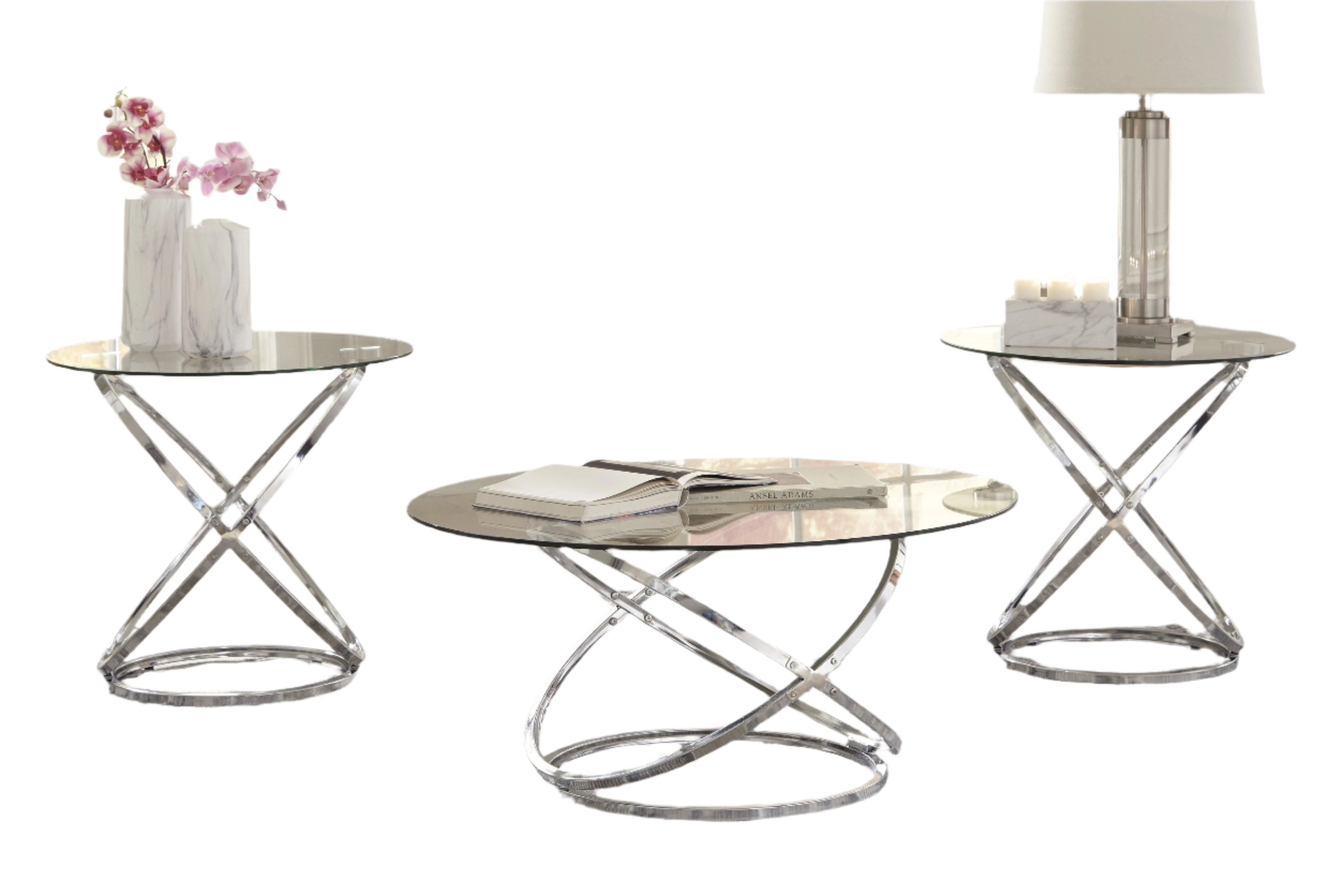 Hollynyx Occasional Table Set by Ashley | Marlo Furniture | Marlo Furniture