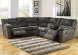 Tambo 2-Piece Sectional - Pewter