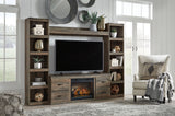 Trinell Entertainment Center W/Fireplace