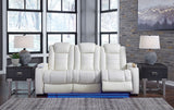Party Time Power Recliner Sofa with Adjustable Headrest