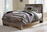 Derekson Full Panel Bed - Multi - Gray