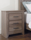 Zelen King Bed with Dresser Mirror & 2 Nightstand