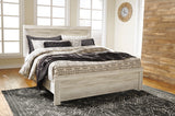 Bellaby King Panel Bed - Whitewash