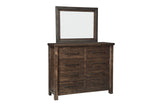 Starmore 8 Drawer Dresser and Mirror