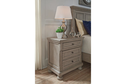 Lettner Two-Drawer Nightstand