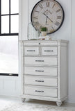 Kanwyn Vintage Casual Five Drawer Chest