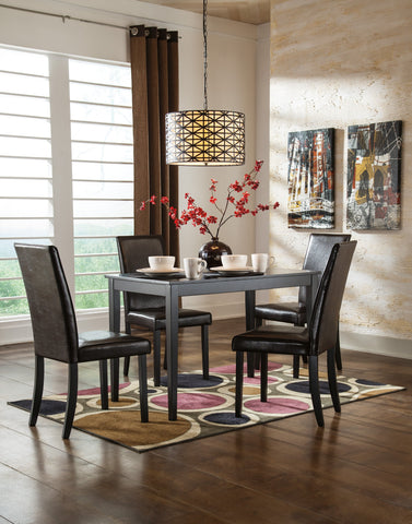 Kimonte Rectangular Dining Room Table with Brown Chairs - Ashley shop at  Regency Furniture