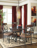 Glambrey Table & 4 Side Chairs