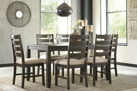 Rokane Table & 6 Side Chairs