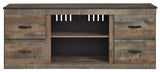 Trinell Entertainment Center with Fireplace