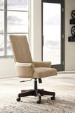 Baldridge Upholstered Swivel Desk Chair
