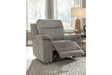 Mouttrie - Power Reclining Sofa, Reclining Loveseat & Reclining Chair - Smoke