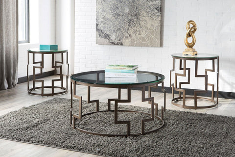 Alsen Granite Sofa Loveseat & Tables