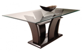 Find Homelegance Furniture Daisy 72" Glass Rectangular Table at Marlo Furniture