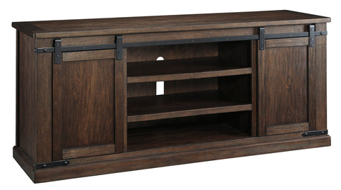 Budmore Rustic Brown Extra Large Tv Stand
