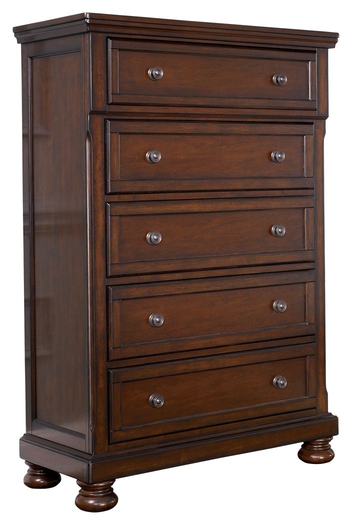 Porter Chest of Drawers Rustic Brown Marlo Furniture