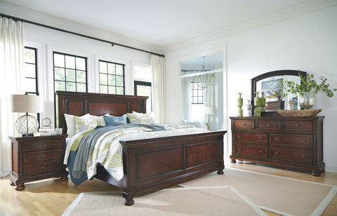 Porter Queen Bed w/ Dresser & Mirror