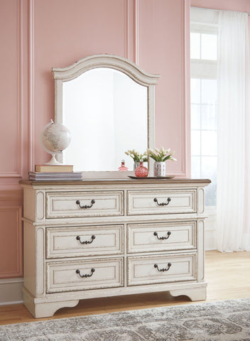 Realyn - Youth Dresser and Mirror - Two Tone