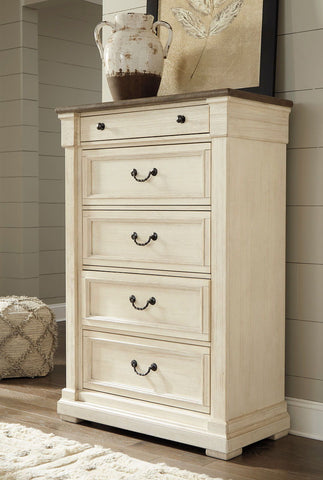 Bolanburg - Five Drawer Chest - Two Tone