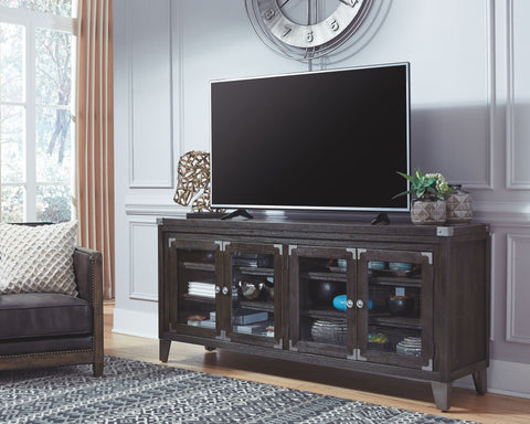 Todoe Gray Extra Large TV Stand