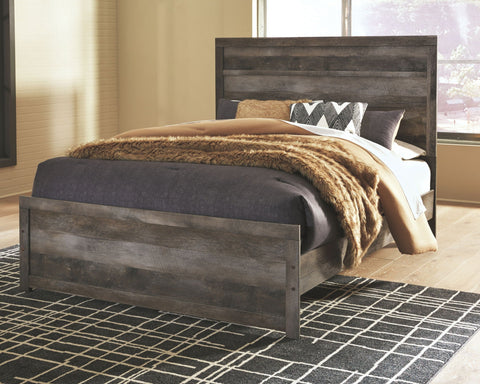 Wynnlow Queen Panel Bed - Gray