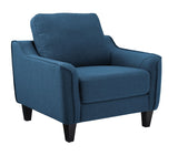 Jarreau Blue Sofa Sleeper & Chair