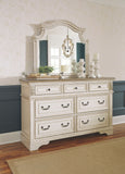 Realyn - Dresser and Mirror - Two Tone