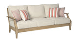 Clare View Beige Sofa and Lounge Chair