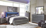 Lodanna Dresser, Mirror & King Panel Bed