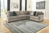 Bovarian 3-Piece RAF Sectional - Stone
