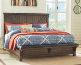 Lakeleigh King Bed with Footboard Bench - Brown