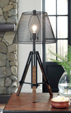 Leolyn Black/Brown Metal Table Lamp (1/CN) - Ashley shop at  Regency Furniture