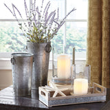 Donae Natural/Gray Accessory Set (5/CN) - Ashley shop at  Regency Furniture