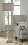 Bernadate Whitewash Poly Floor Lamp (1/CN) - Ashley shop at  Regency Furniture