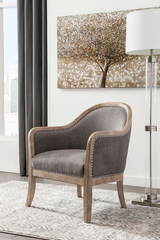 Angineer Brown Accent Chair - Ashley shop at  Regency Furniture