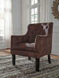 Drakelle- Mahogany Accent Chair - Ashley shop at  Regency Furniture