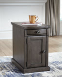 Laflorn - Chair Side End Table - Gray